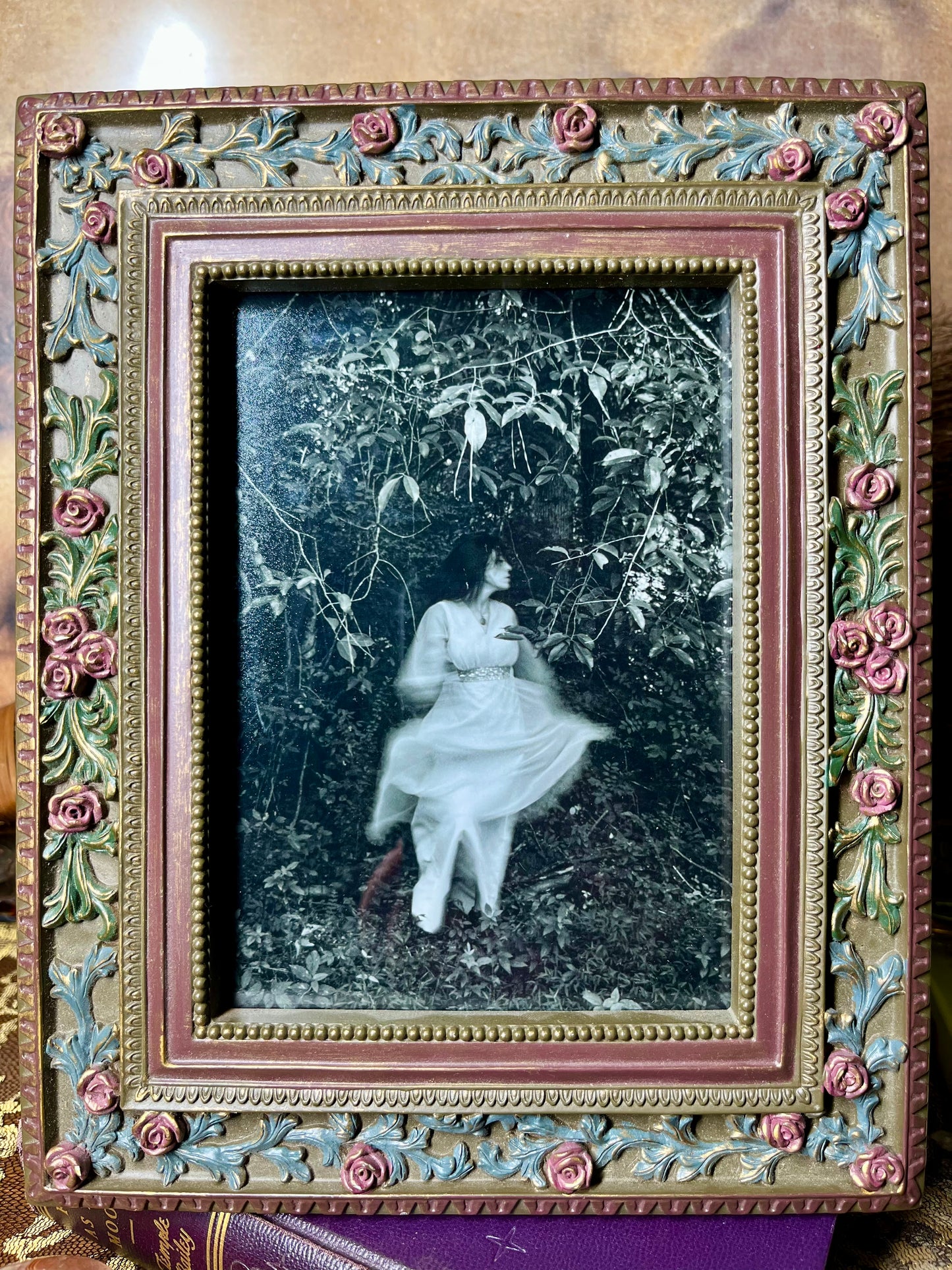 A Presence - Vintage Framed 5x7 Art Print