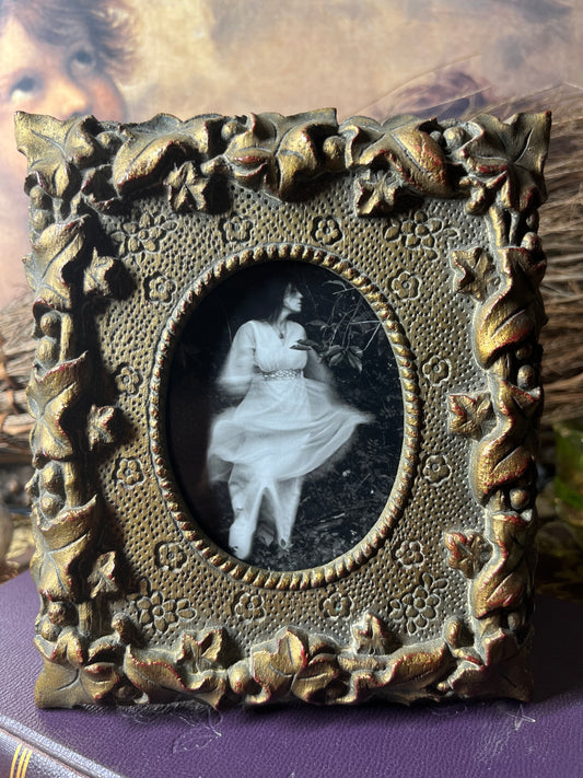 A Presence - Antique Framed Art Print