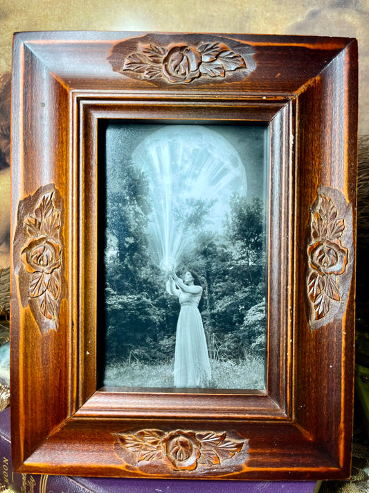 Moonstruck - Vintage Framed 4x6 Art Print