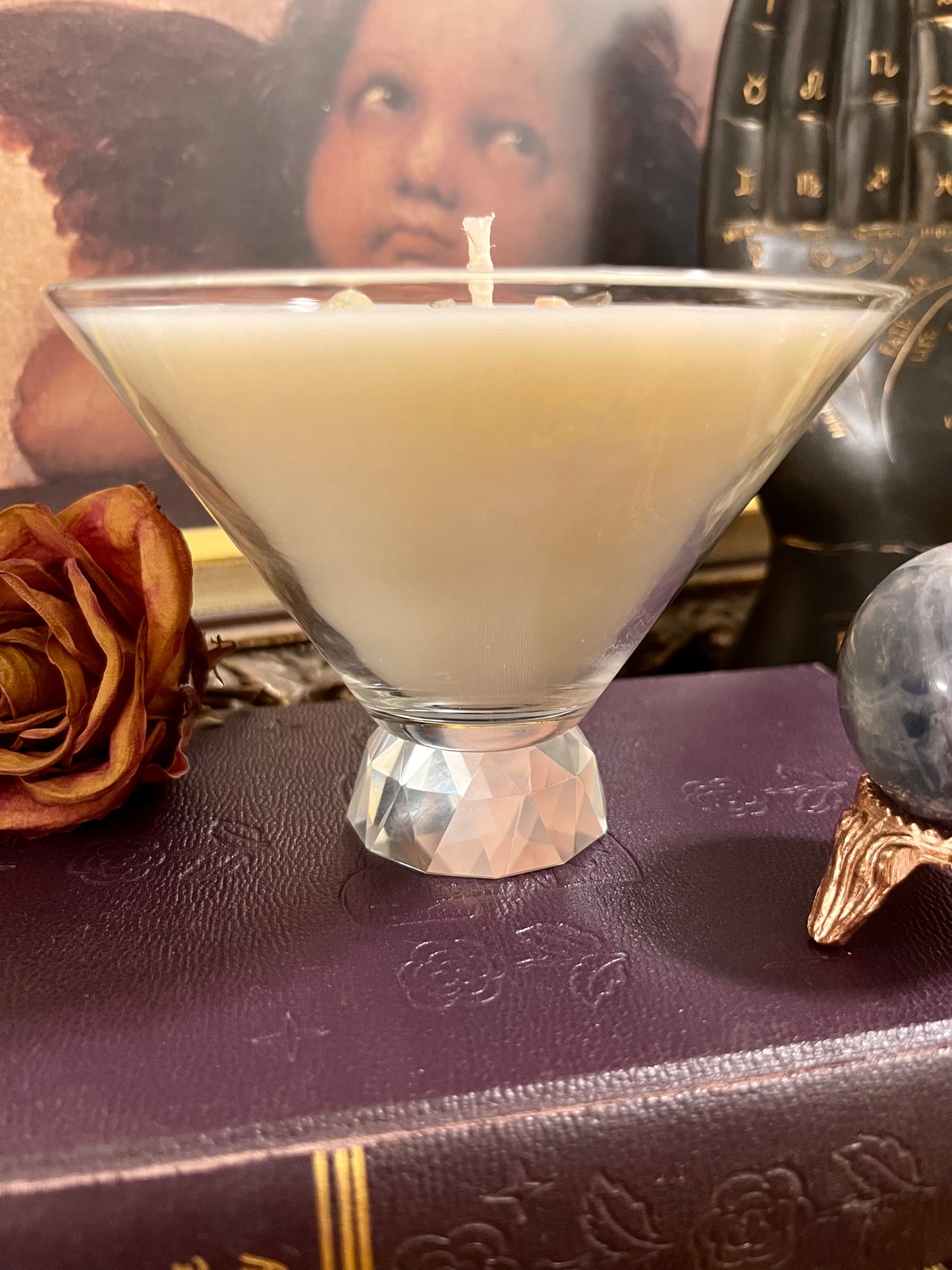 Moondance - 10 oz. martini candle