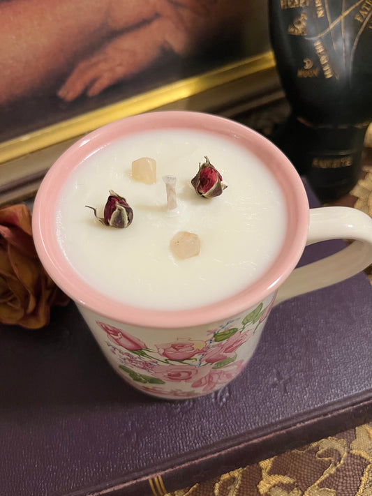 Enchanted Tearoom - Vintage Pink Roses Mug